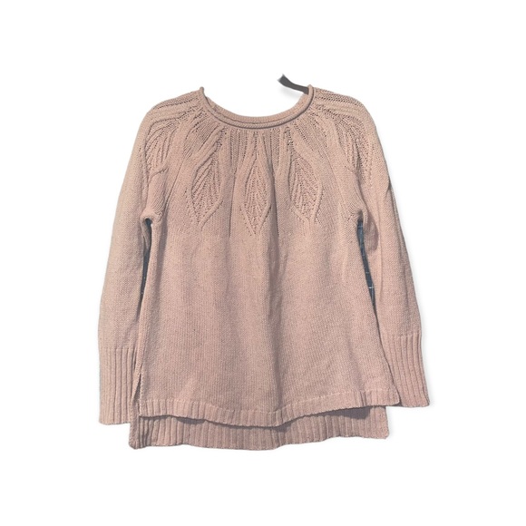 CHAPS Pink Roll Neck Sweater with Silver Flecks M - Picture 2 of 7